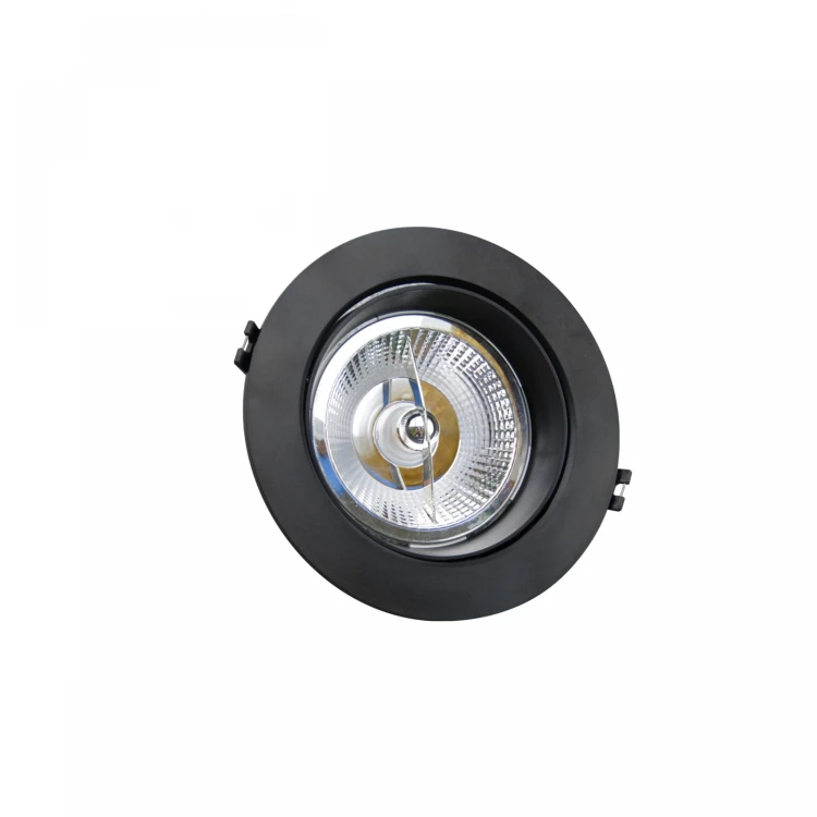 MDD MAXI PC UNO ROUND AR111 GU10 X 1 IP20 FI165x41mm czarny SLIP002015 SPECTRUM LED