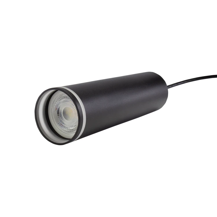 MADARA MINI RING GU10 ZWIS na Szynoprzewód 3F 230V IP20 fi55*200mm czarny kabel 1m SLIP003021 SPECTRUM LED