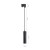 MADARA MINI RING GU10 ZWIS na Szynoprzewód 3F 230V IP20 fi55*200mm czarny kabel 1m SLIP003021 SPECTRUM LED
