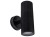 Lampa ogrodowa elewacyjna Kinkiet Zewnętrzny Nowoczesny GORDON BLACK 03937 Ideus 2x GU10 IP54 poliwęglan na budynek dwustronna hermetyczna oświetlenie zewnętrzne czarna