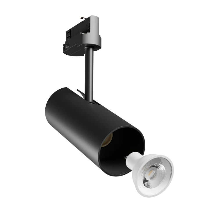 MADARA LIBRA GU10 na Szynoprzewód 230V 65X160X232 czarny SLIP003056 SPECTRUM LED