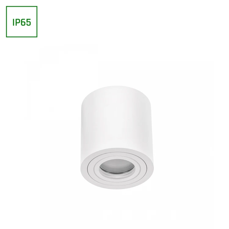 CHLOE GU10 Natynkowa GU10 250V IP65 90x97mm biały okrągła nieruchoma SLIP005033 SPECTRUM LED