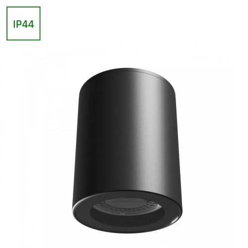 CHLOE GU10 Natynkowa GU10 250V IP44 70X90mm czarny okrągła NIERUCHOMA SLIP005065 SPECTRUM LED
