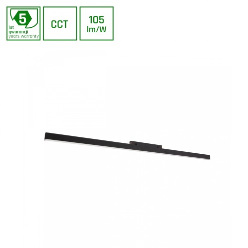 SYSTEM SHIFT CCT- LINE L Oprawa LINIOWA 902X23X42mm 22W 100ST czarny CCT SWITCH 5 Lat Gwarancji WLD+40010_CCT_2F WOJNAROWSKI Lighting