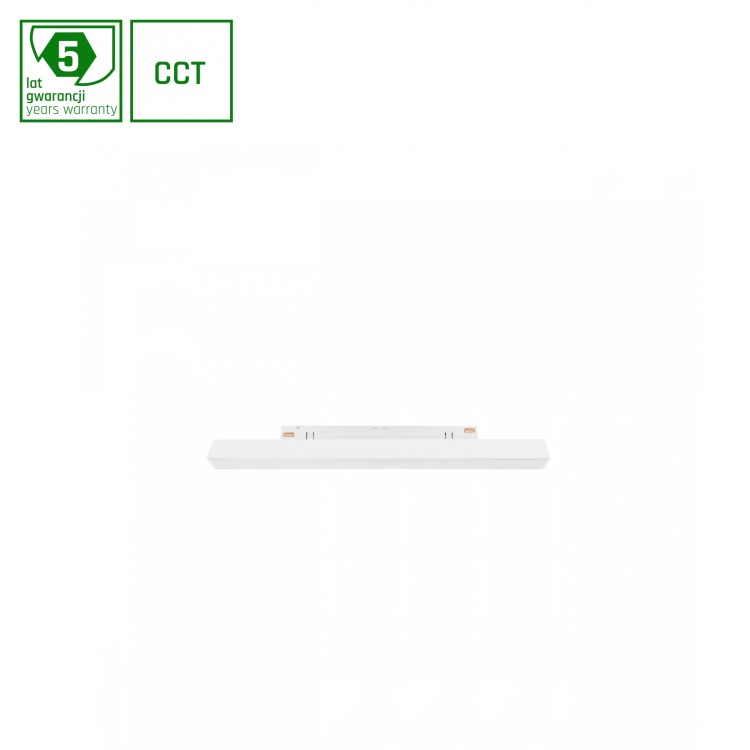 SYSTEM SHIFT SMART- LINE S Oprawa liniowa 304x23x42mm 10W 100st biały CCT/DIM 5 Lat Gwarancji WLD+40037_SMART WOJNAROWSKI Lighting