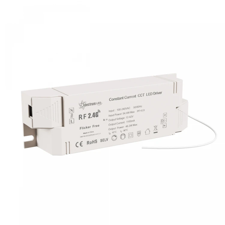 Zasilacz CC 550-1100mA 12V-42V MAX 46W CCT DImm Kompakt KONEKTO MESH WOJ+07007 SPECTRUM LED