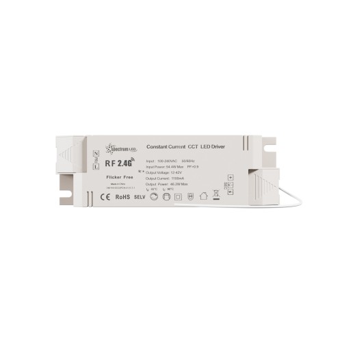 Zasilacz CC 550-1100mA 12V-42V MAX 46W CCT DImm Kompakt KONEKTO MESH WOJ+07007 SPECTRUM LED