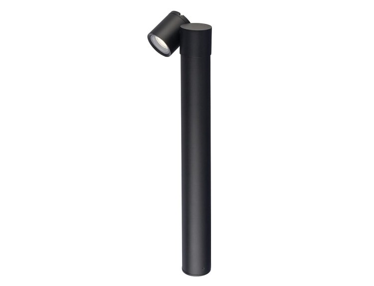 Lampa ogrodowa reflektorek ogrodowy stojący słupek TUBINGS I 8158 NOWODVORSKI Lighting GU10 Zewnętrzna Nowoczesna oprawa aluminium metalowa do ogrodu oświetlenie zewnętrzne tarasu podwórka chodnika drzewa krzewów gruntowa czarna Inspiracje Premium