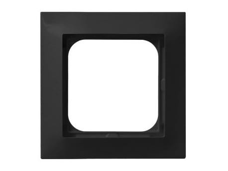 Ramka Pojedyncza 1-krotna Czarna Impresja R-1Y/33 OSPEL IP20 czarny metalik Matowy
