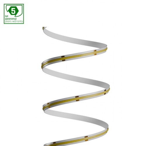 Pasek LED COB 24V 320LED 7,8W/m 600lm/m WW 8mm IP20 5LAT 5m roll WOJ+16851_ROLL SPECTRUM LED