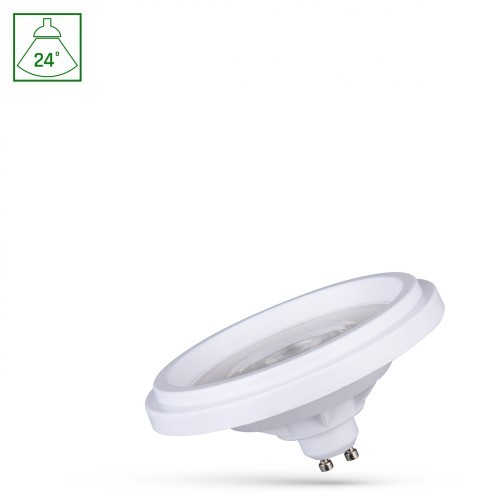 LED AR111 GU10 230V 5,5W BASIC 2 SMD 24ST WW biały WOJ+16883 SPECTRUM LED