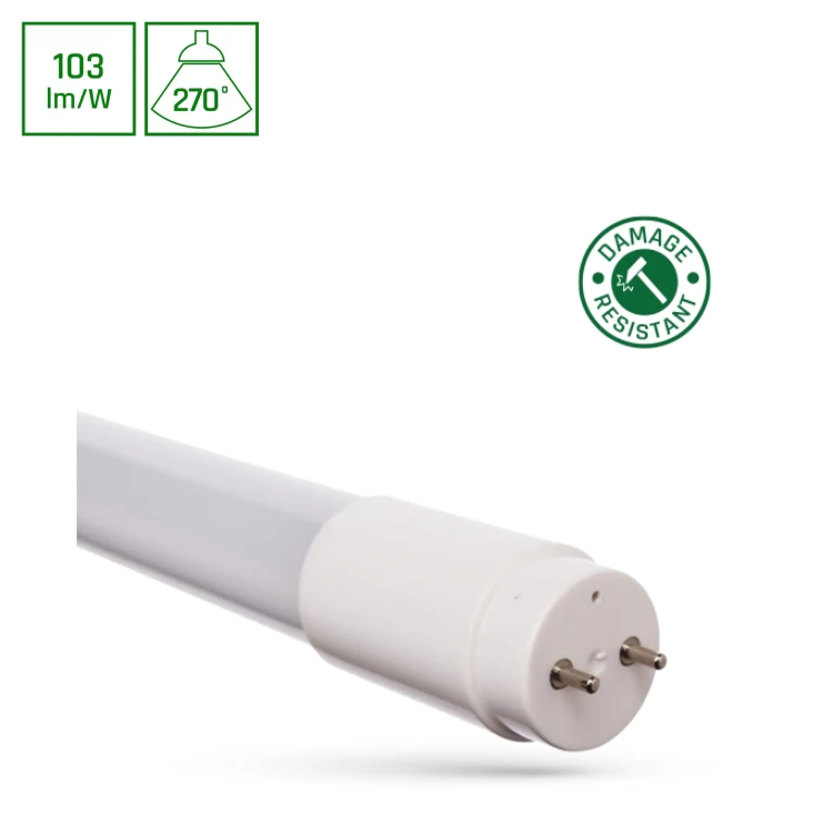 LED TUBE T8 SMD 2835 22W NW 28X1500 NANO-PLASTIC WOJ+22953NW SPECTRUM LED