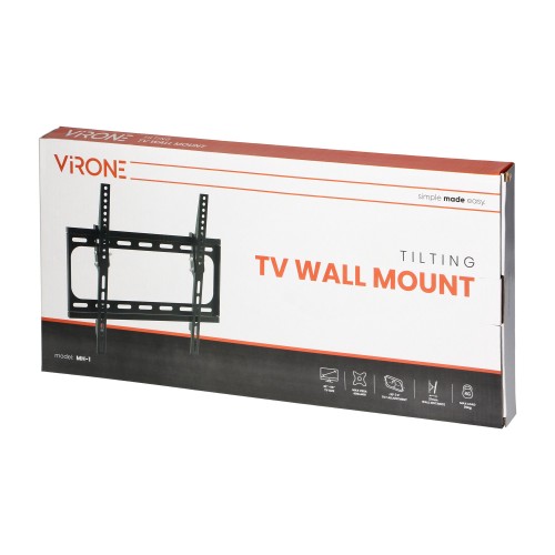 Uchylny uchwyt ścienny do telewizorów 32"-55" MH-1 Virone wieszak TV regulowany