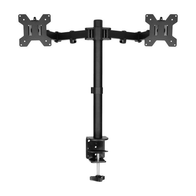 Biurkowy uchwyt do dwóch monitorów 13"-27″ MH-4 Virone podwójny wieszak monitora regulowany