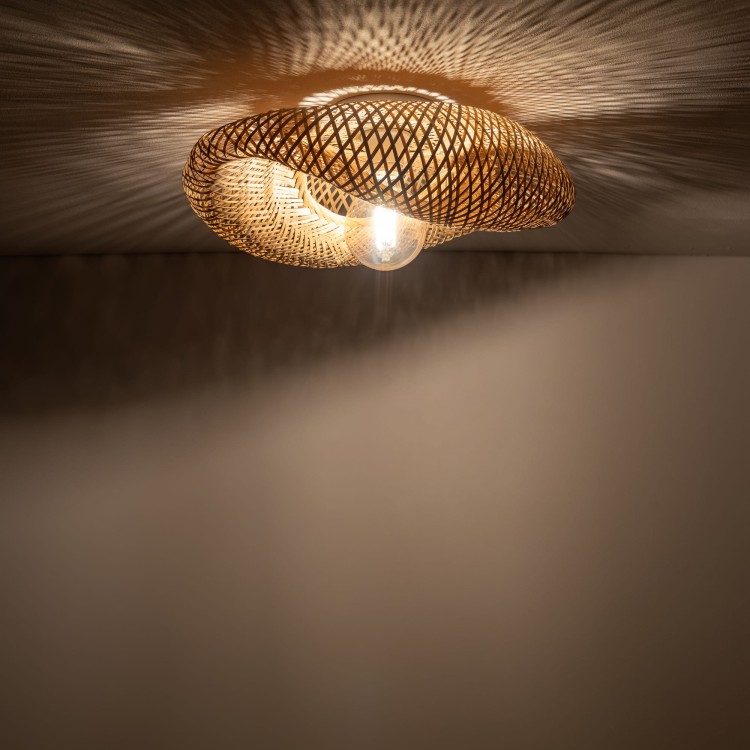 Lampa sufitowa Plafon Loft HAVANA S 11170 NOWODVORSKI Lighting w stylu boho rattanowa Inspiracje Premium - Outlet