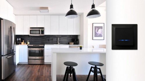 Ramka Pięciokrotna 5-krotna Czarna Impresja R-5Y/33 OSPEL IP20 czarny metalik Matowy