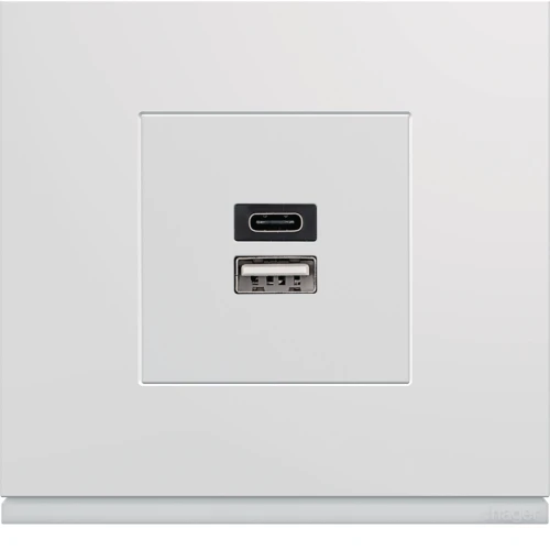 lumina/gallery Ładowarka USB A+C 3A mechanizm 2M WXF113 Intense Passion Soul HAGER POLO