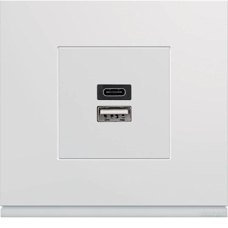 lumina/gallery Ładowarka USB A+C 3A mechanizm 2M WXF113 Intense Passion Soul HAGER POLO