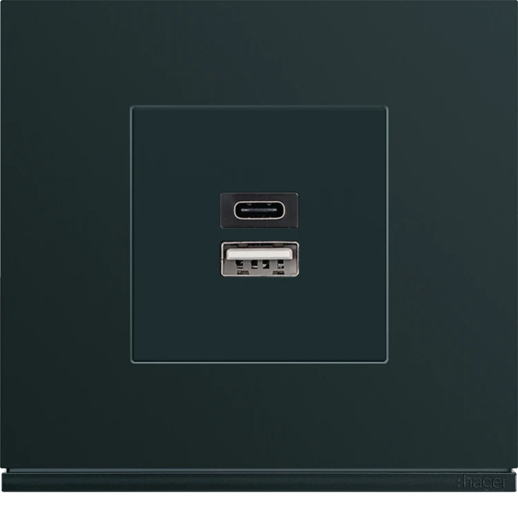 lumina/gallery Ładowarka USB A+C 3A mechanizm 2M WXF113 Intense Passion Soul HAGER POLO