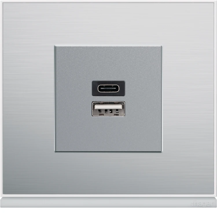 lumina/gallery Ładowarka USB A+C 3A mechanizm 2M WXF113 Intense Passion Soul HAGER POLO