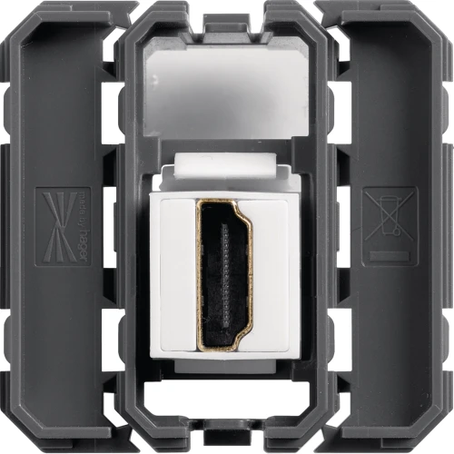 lumina/gallery gniazdo HDMI przelotowe mechanizm 2M/1M WXF633 Intense Passion Soul HAGER POLO