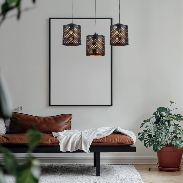 Lampa wisząca MORGAN 3xE27 ML1801 Milagro