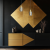 Lampa wisząca Arcadia Gold 1xE27 ML1816 Milagro