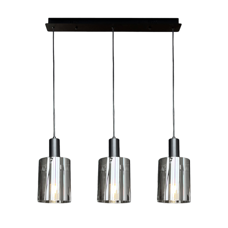 Lampa wisząca Arcadia Black 3xE27 ML1819 Milagro