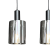 Lampa wisząca Arcadia Black 3xE27 ML1819 Milagro