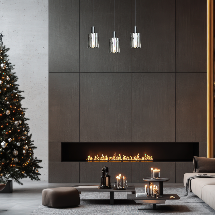 Lampa wisząca Arcadia Black 3xE27 ML1819 Milagro