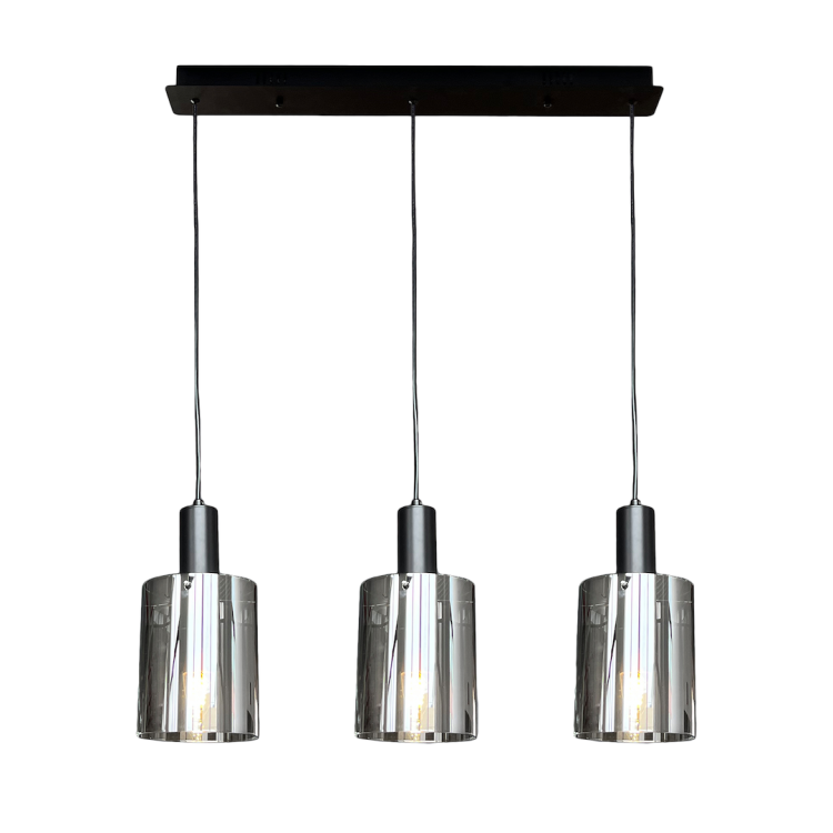 Lampa wisząca Arcadia Black 3xE27 ML1819 Milagro