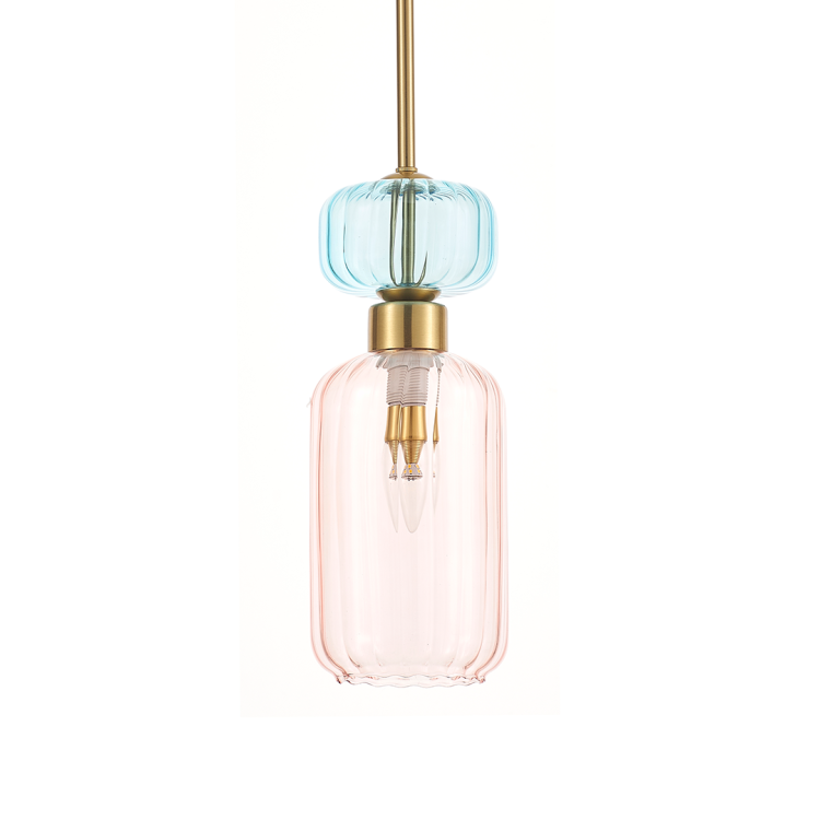 Lampa wisząca MOLLY PINK 1xE14 ML1822 Milagro