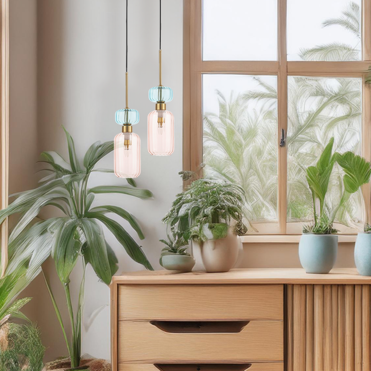 Lampa wisząca MOLLY PINK 1xE14 ML1822 Milagro