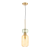 Lampa wisząca MOLLY AMBER 1xE14 ML1823 Milagro