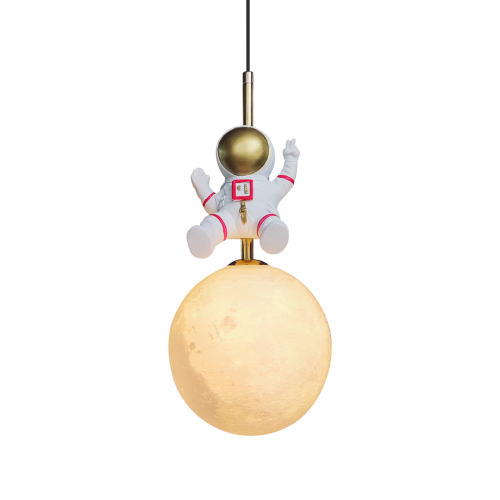 Lampa wisząca Astronauta ML1721 Milagro do pokoju dziecięcego dziecka
