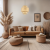Lampa wisząca HESTIA 1xE27 ML1808 Milagro w stylu boho