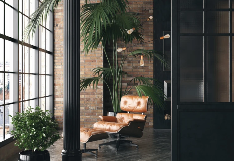 Lampa sufitowa wisząca Industrialna Loft STICKS GOLD V 9076 NOWODVORSKI Lighting E27 x5 nowoczesna oprawa oświetleniowa żyrandol metalowa nad stół blat wyspę złota złoty zwis Inspiracje Premium