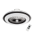 Lampowentylator ZEPHYR BLACK 48W LED+ PILOT ML1514 Milagro lampa z wentylatorem