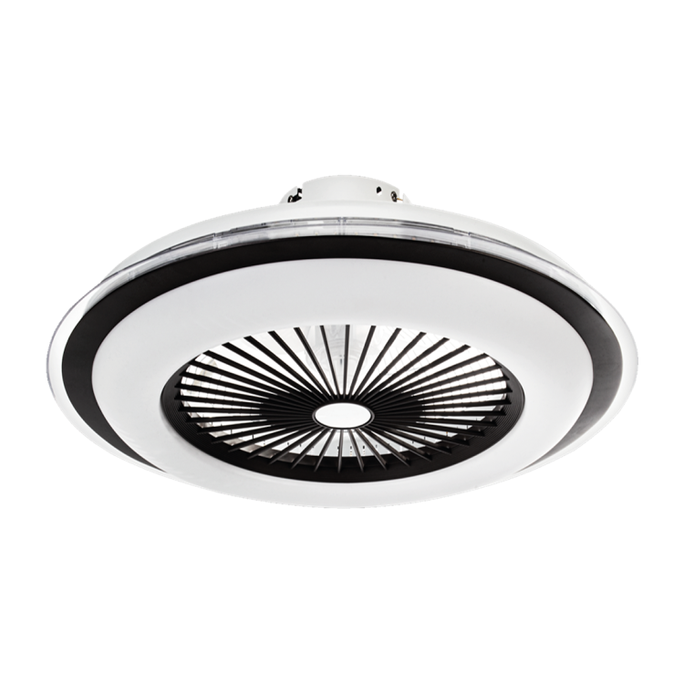 Lampowentylator ZEPHYR BLACK 48W LED+ PILOT ML1514 Milagro lampa z wentylatorem