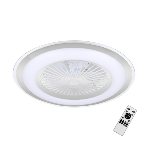 Lampowentylator ZEPHYR SILVER 48W LED+ PILOT ML1515 Milagro lampa z wentylatorem