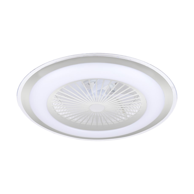 Lampowentylator ZEPHYR SILVER 48W LED+ PILOT ML1515 Milagro lampa z wentylatorem