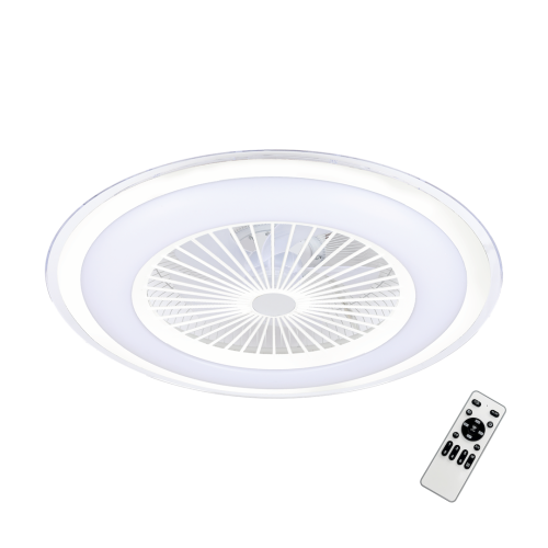 Lampowentylator ZEPHYR WHITE 48W LED+ PILOT ML1516 Milagro lampa z wentylatorem