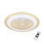 Lampowentylator ZEPHYR GOLD 48W LED+ PILOT ML1517 Milagro lampa z wentylatorem