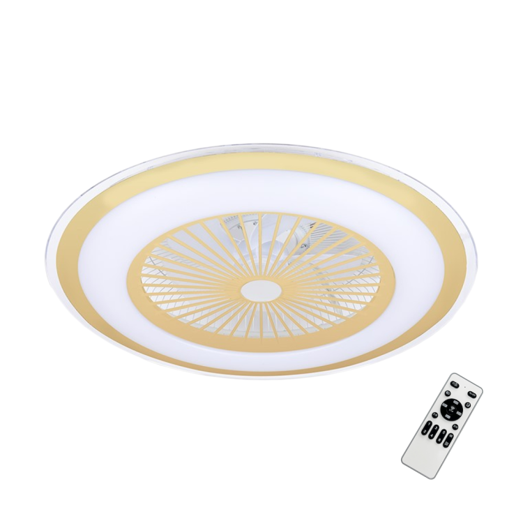 Lampowentylator ZEPHYR GOLD 48W LED+ PILOT ML1517 Milagro lampa z wentylatorem
