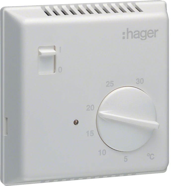 Termostat bimetalowy z wyłącznikiem ręcznym 230V 1P 10A EK051 Hager