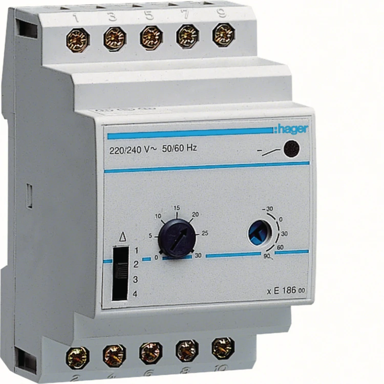 # Termostat wielofunkcyjny modułowy bez czujnika 230V 1P 2A EK186 Hager