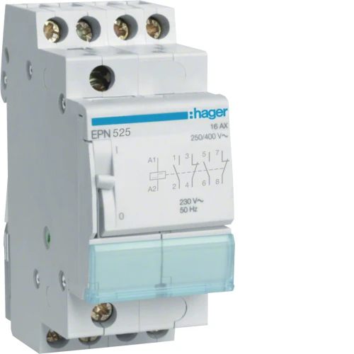Przekaźnik bistabilny 230VAC/110VDC 2NO+2NC 16A EPN525 Hager
