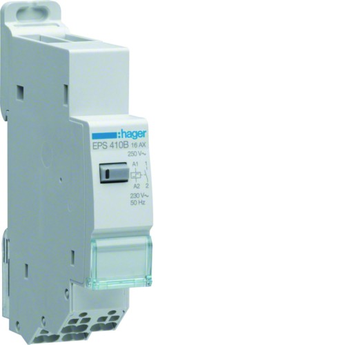 Przekaźnik bistabilny elektroniczny 1NO 230V 16A QuickConnect EPS410B Hager