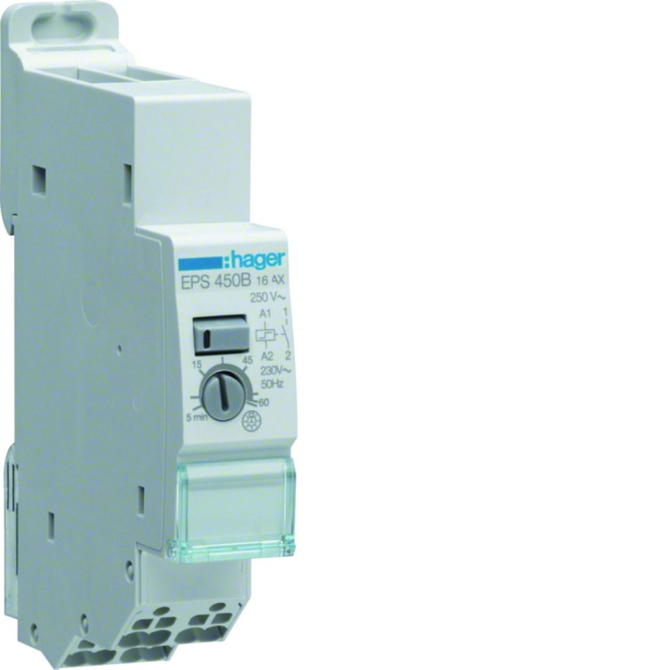 Przekaźnik bistab. elektroniczny 230V 1NO 16A z regul. opóźnien. QuickConnect EPS450B Hager