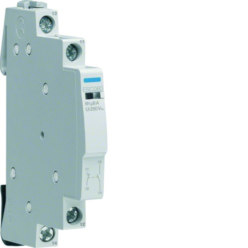 Styk pomocniczy 1NO+NC 6A/250V do SBNxxx i styczników ESC080 Hager